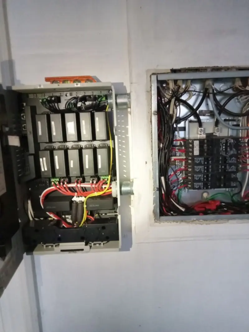 Electrical panel upgrade completed for Indoor Lighting Installation in Grove City